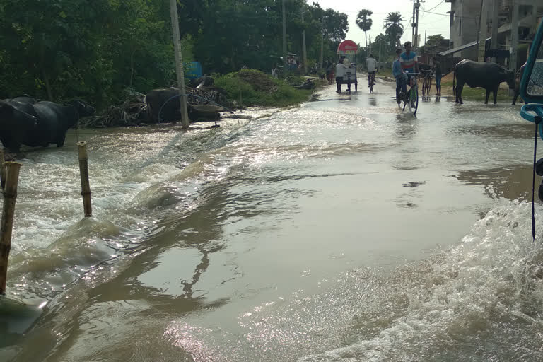 bihar damaged road