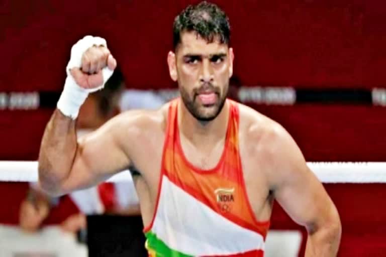 Boxer Satish kumar  भारतीय मुक्केबाज सतीश कुमार  टोक्यो ओलंपिक 2020  Tokyo Olympics 2020  बॉक्सिंग  मुक्केबाजी  boxing