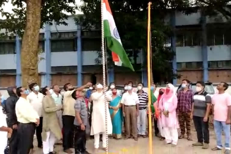 People of Balurghat celebrate Independence Day on 18th August in South Dinajpur