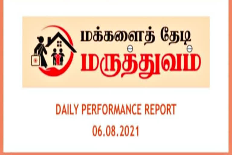 மக்களைத் தேடி மருந்துவம் திட்டத்தில் 1,28,361 பேர் பயன்