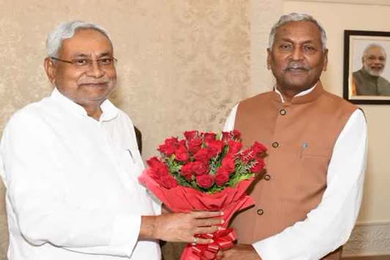 CM Nitish Kumar met Governor Fagu Chauhan