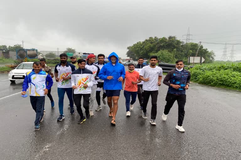 Actor Milind Soman