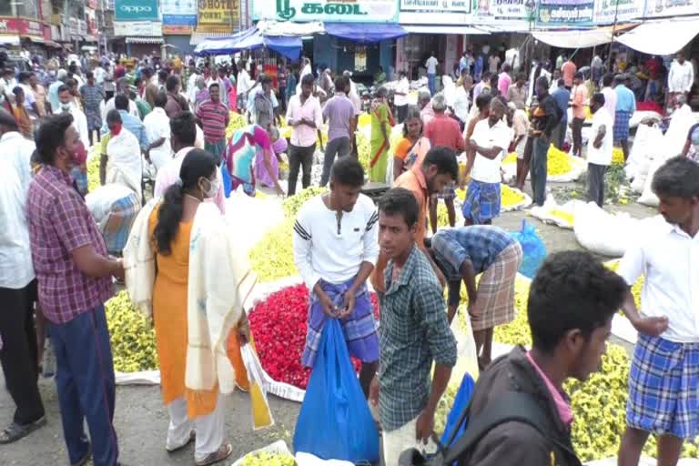 flowers rate hike because of Varalakshmi viratham  Varalakshmi viratham  flowers rate hike  dharmapuri news  dharmapuri latest news  dharmapuri flowers rate hike because of Varalakshmi viratham