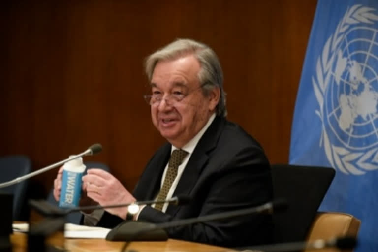 Guterres  Afghanistan  Antonio Guterres  Guterres on Taliban  Taliban  UN ready to talk with taliban  Antonio Guterres says he is ready to speak to Taliban  UN Secretary General says he is ready to speak to Taliban  UN Secretary General  Antonio Guterres  UN Secretary General Antonio Guterres  താലിബാനുമായി ചർച്ചയ്‌ക്ക് തയാറെന്ന് യുഎൻ സെക്രട്ടറി ജനറൽ  യുഎൻ സെക്രട്ടറി ജനറൽ  അന്‍റോണിയോ ഗുട്ടെറസ്  ഐക്യരാഷ്‌ട്ര സഭ സെക്രട്ടറി ജനറൽ  താലിബാൻ  താലിബാനുമായി ചർച്ച  ജനീവ  speak to Taliban