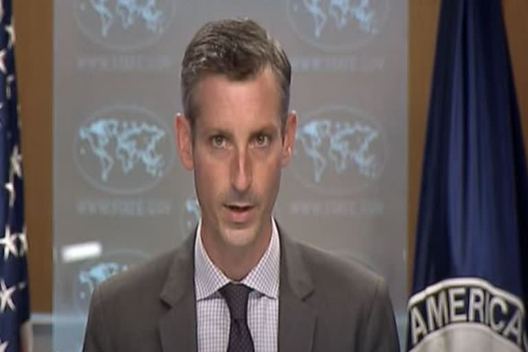 US State Department spokesperson Ned Price