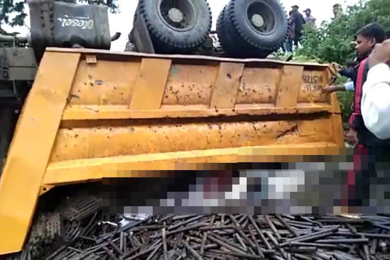 accident during samruddhi road construction