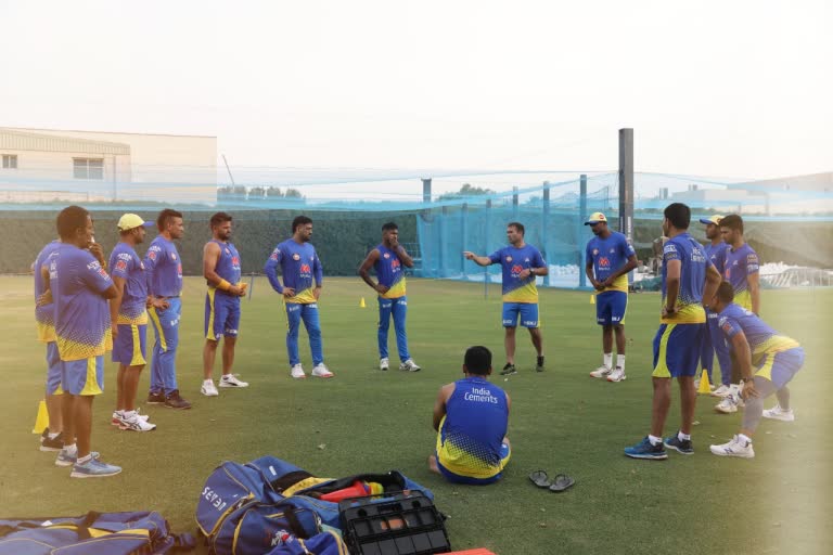 IPL: Chennai Super Kings begin training in Dubai