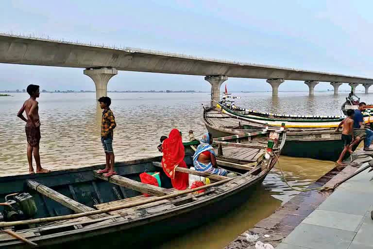 water level of ganga river