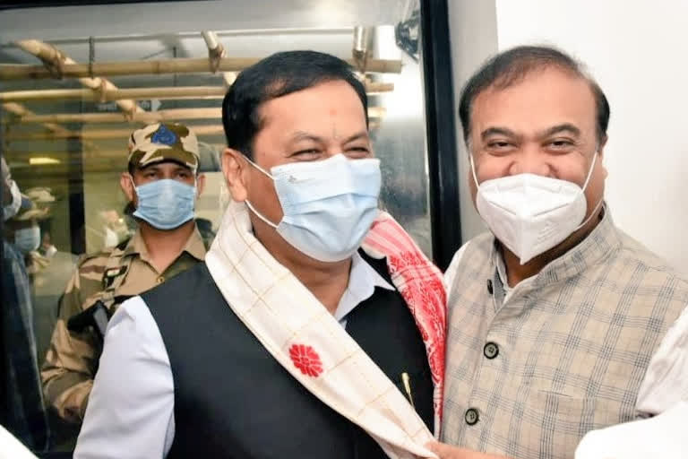 sarbananda sonowal arrives in guwahati for the first time after joining union cabinet