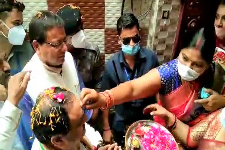 JP Nadda in haridwar