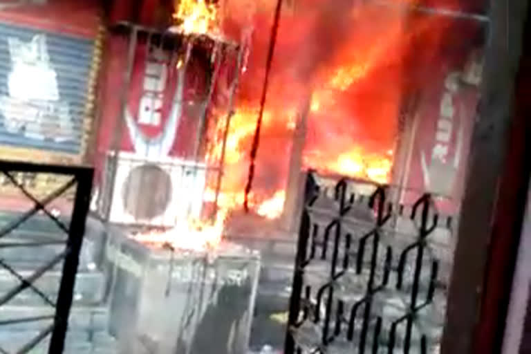 fire broke out in bhiwandi