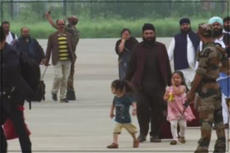 Evacuation from Afghanistan: India brings back close to 400 people in three flights