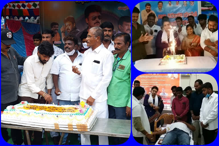 chiranjeevi birthday celebrations