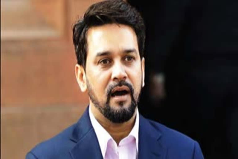 Sports Minister Anurag Thakur