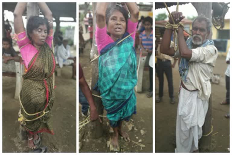 Seven people tied up and beaten on suspicion of witchcraft, incident happened in jivati taluka chandrapur
