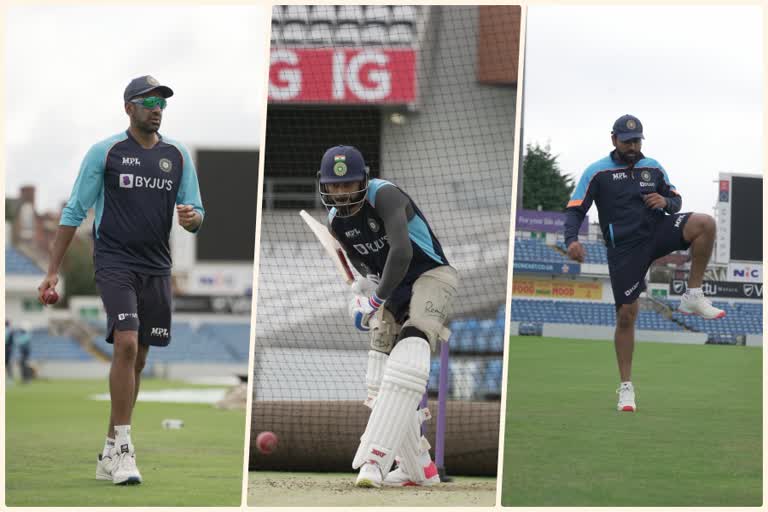 indian cricket team started practice session in Headingley