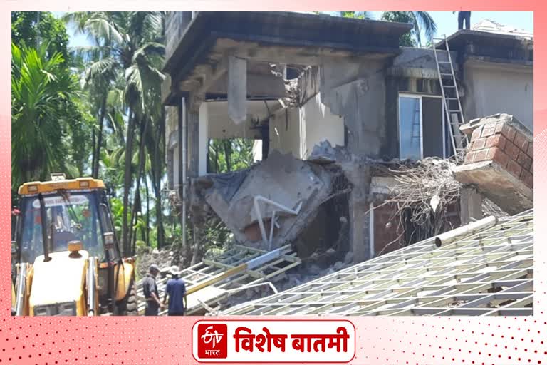 milind narvekar demolish bunglow