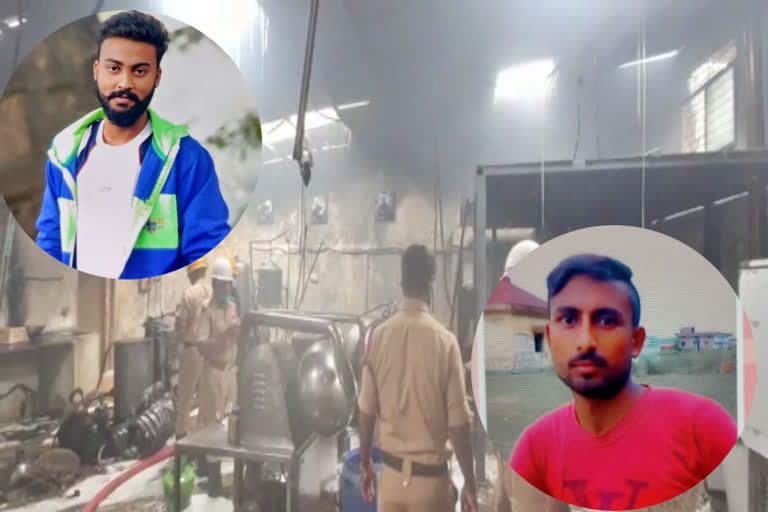 Cylinder blast at a factory in Bangalore