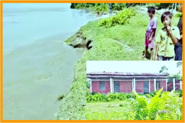 brahmaputra erosion in dikhowmukh