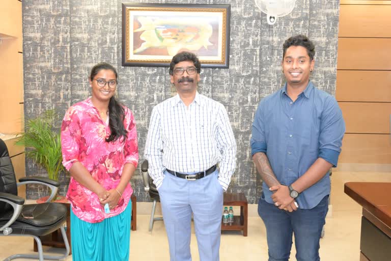 Dipika and Atanu met CM