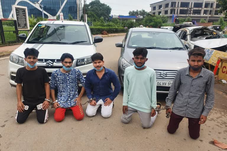 5 accused arrested in Raipur stabbing case