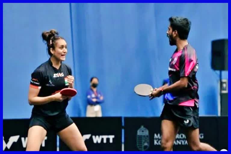 Manika, Sathiyan at World No. 20