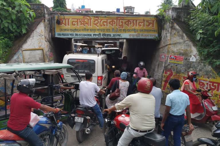 traffic problem in Malda city