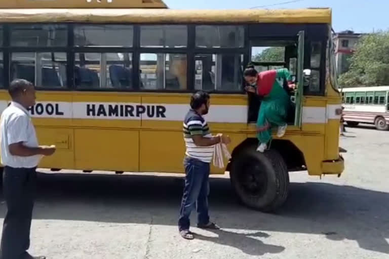 hrtc hamirpur news driving, एचआरटीसी ड्राइविंग स्कूल हमीरपुर