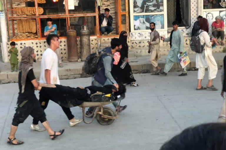 Pentagon confirms blasts at Kabul Aiport