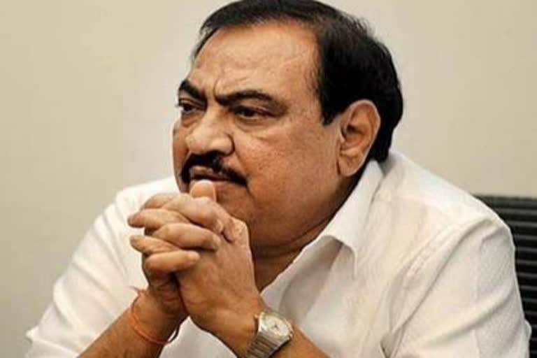 NCP leader Eknath Khadse