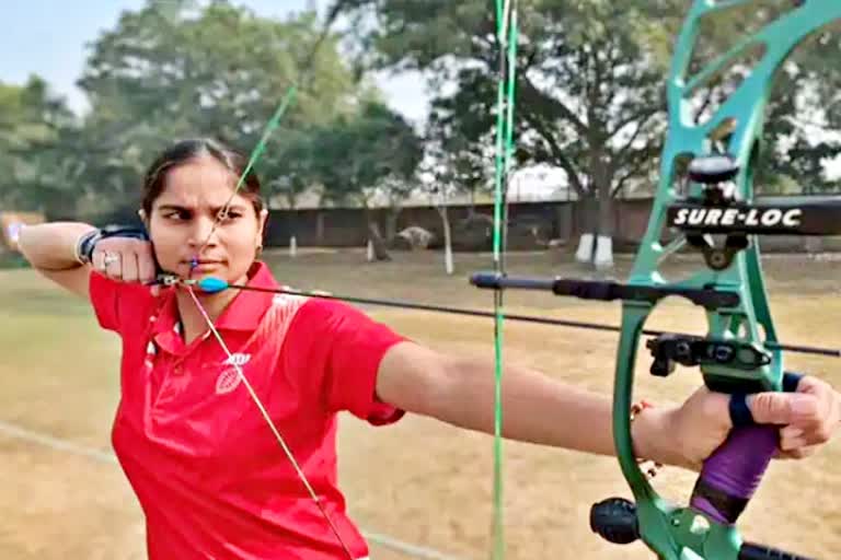 Tokyo Paralympics 2020  Archer jyoti Baliyan  Jyoti Baliyan Finishes 15th ranking round  टोक्यो पैरालंपिक 2020  आर्चरी रैंकिंग राउंड  आर्चर ज्योति बलियान  Sports News