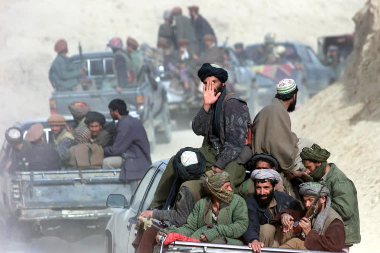 Taliban troops