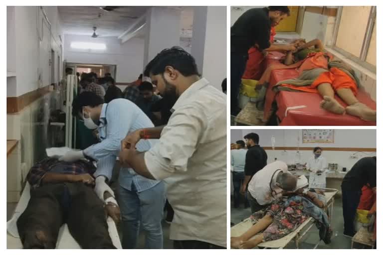 People injured in pokaran