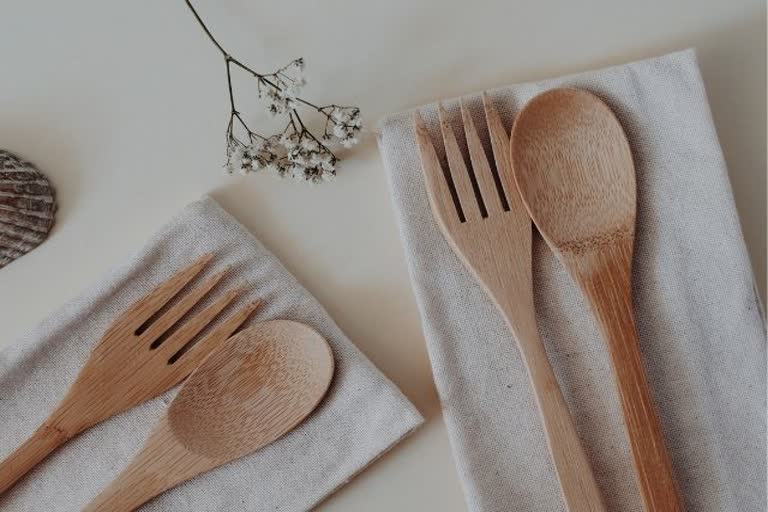 sustainable living, sustainability, ways to adopt sustainable living, reuse, reduce, recycle, wooden cutlery, wooden toothbrush, cloth bags, no plastic