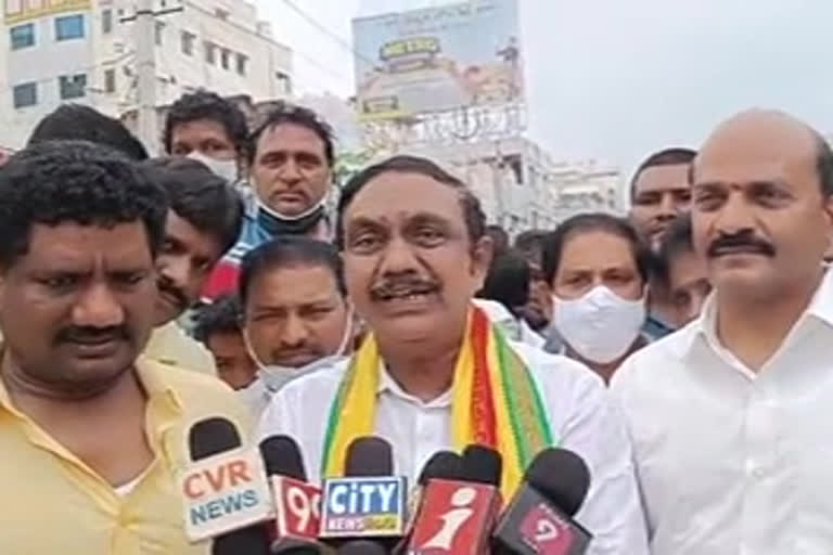 chandhalawada comments on ysrcp government