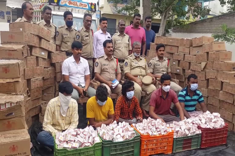 karnataka alcohol seized