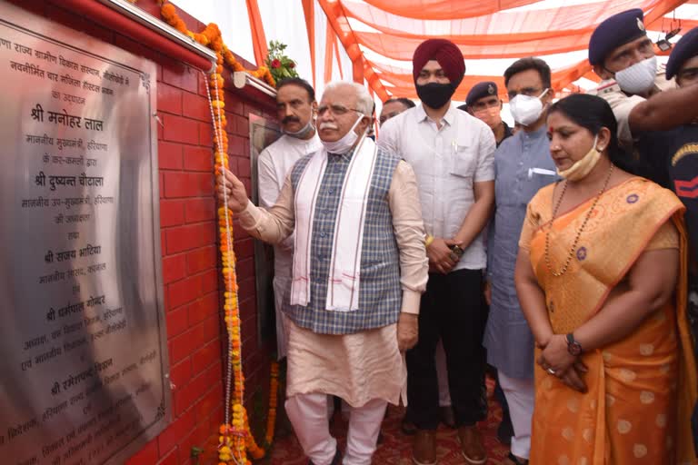 Manohar Lal inaugurated 9 projects