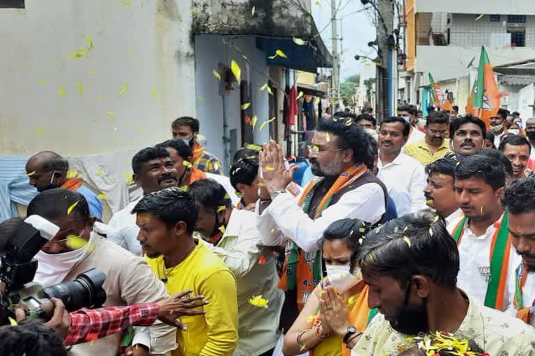 hubli dharwad municipal corporation election campaign