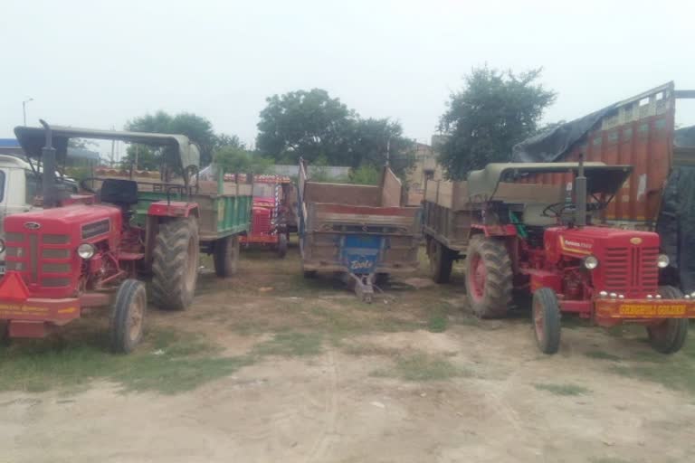 Alwar Mining Department  illegal mining