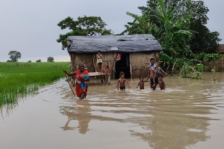 West Champaran Flood