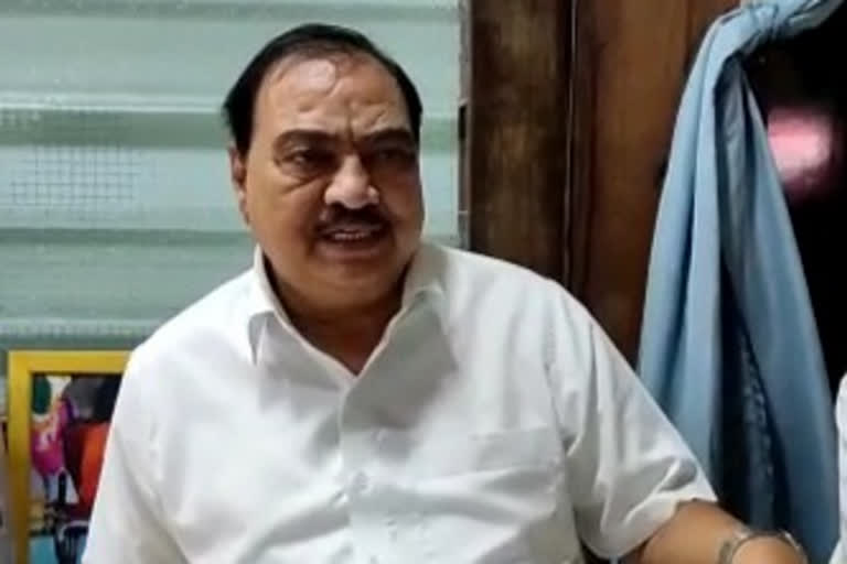 Eknath Khadse's reaction regarding ED inquiry in Jalgaon