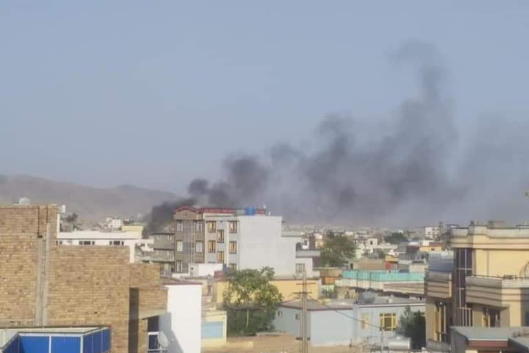 Taliban: US airstrike hits suicide bomber targeting airport