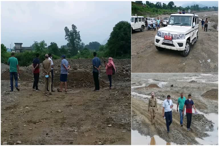 sdm-has-taken-action-on-illegal-mining-happening-in-sukhro-river-of-kotdwar