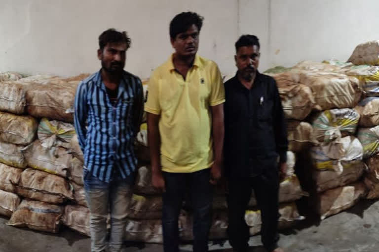 Three arrested with 3,400 kg of drugs