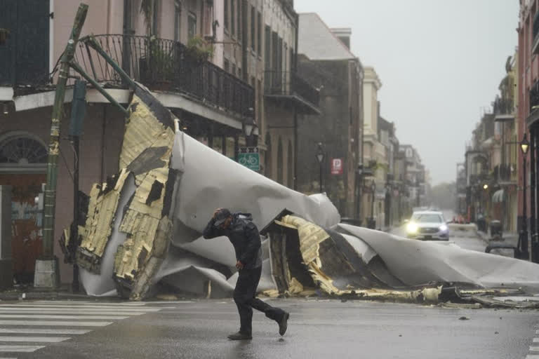hurricane aida attacks affected power supply in new orleans, USA