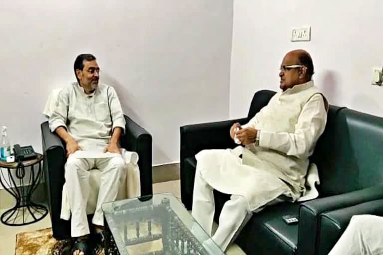 KC Tyagi reached to meet Upendra Kushwaha