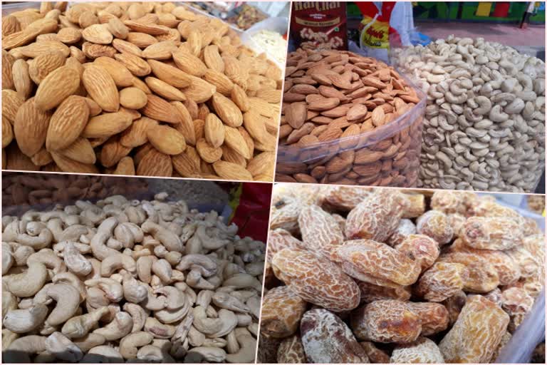 dry fruits rate increase