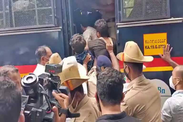 More than 50 CFI activists detained by police at manglure