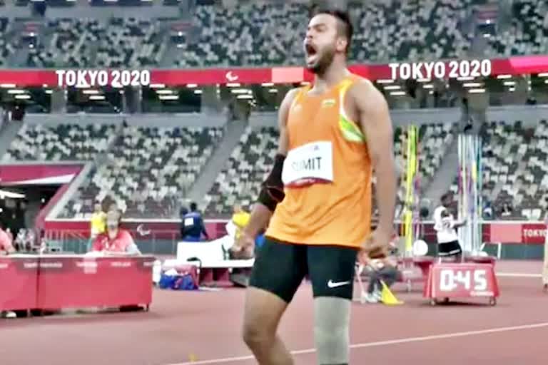 Tokyo Paralympics: سُمیت انتِل نے جیتا گولڈ میڈل