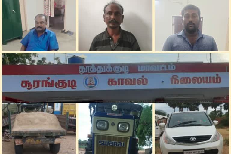 soorankudi-sand-theft-three-were-arrested